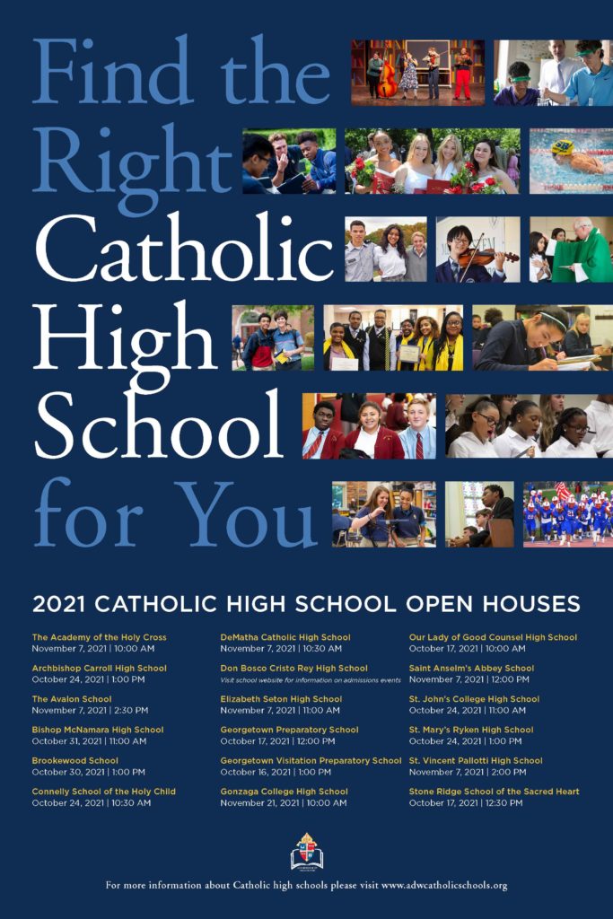2021 Catholic High School Open Houses
