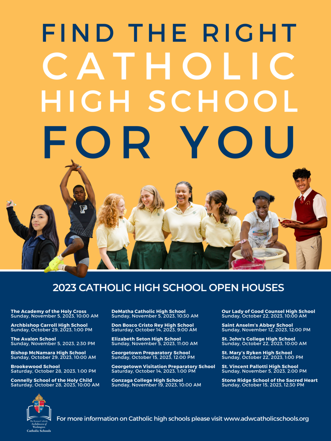 high-school-open-house-schedule-archdiocese-of-washington-catholic