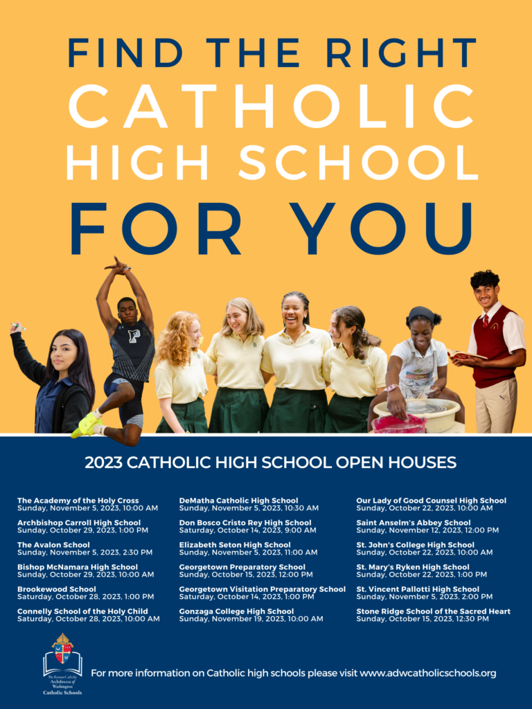 2023 Catholic High School Open Houses