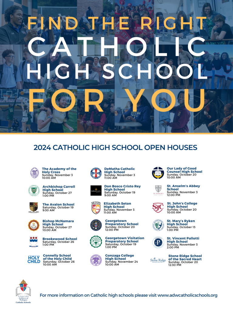 2024 Catholic High School Open Houses