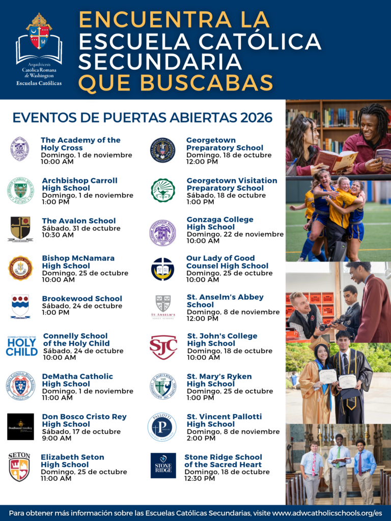 jornadas de puertas abiertas en las escuelas secundarias católicas 2026